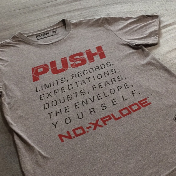 Push Apparel Other - Push Apparel T-Shirt Grey Large Finish First